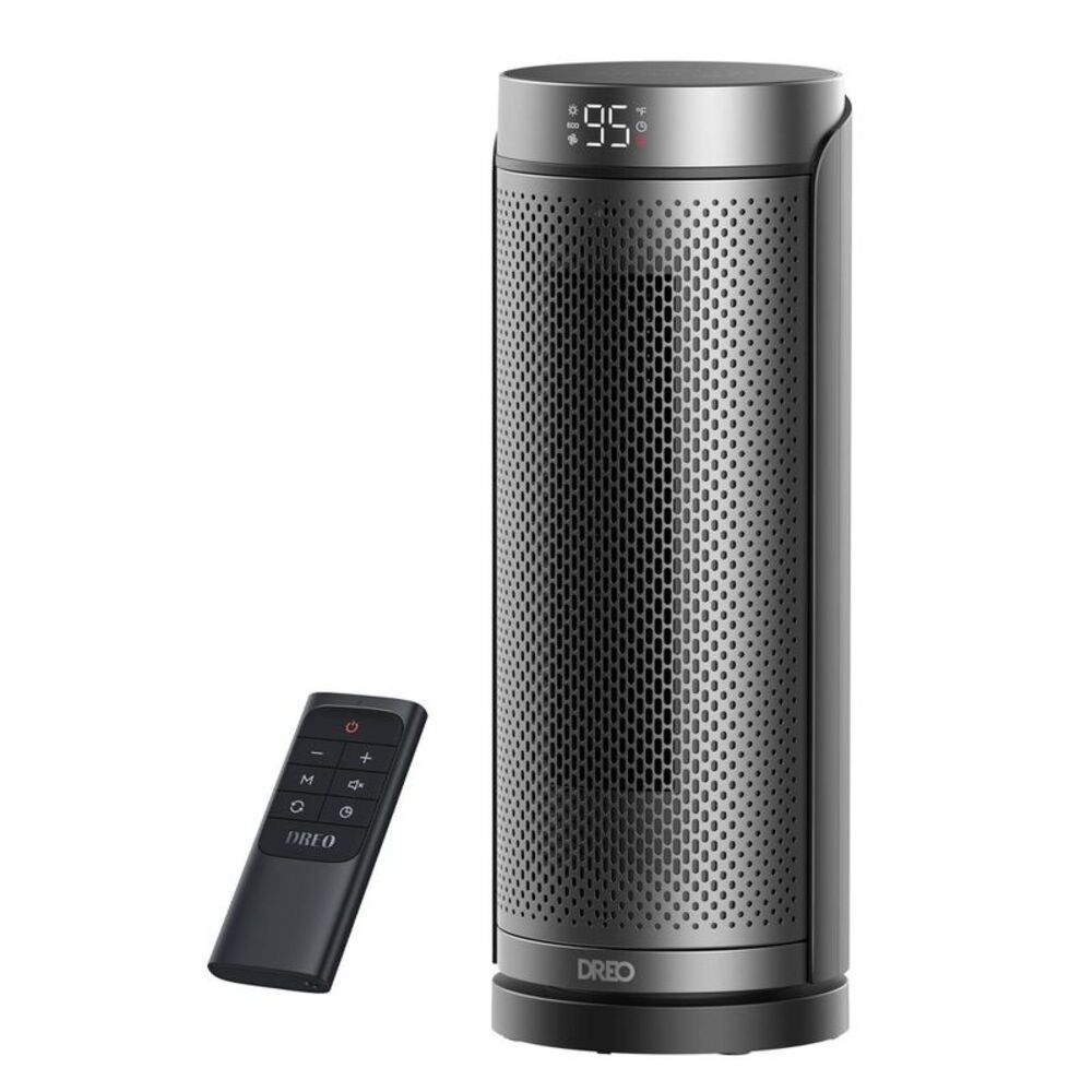 Dreo -  35 Solaris Tower Heater with Remote Control B Black